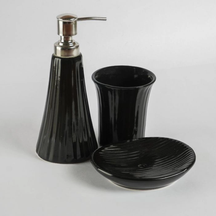 black-bathroom-accessories-wholesale-ceramic-bath-set-bulk-1