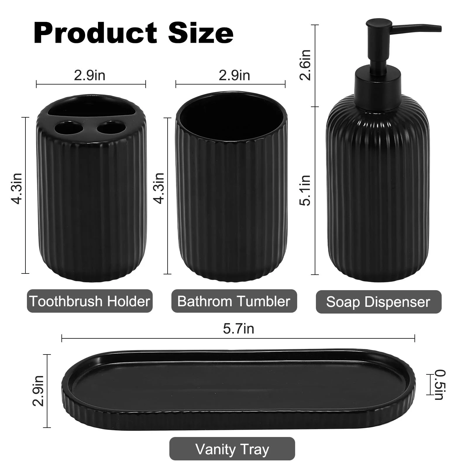 factory-bulk-matte-black-bathroom-set-ceramic-bath-7