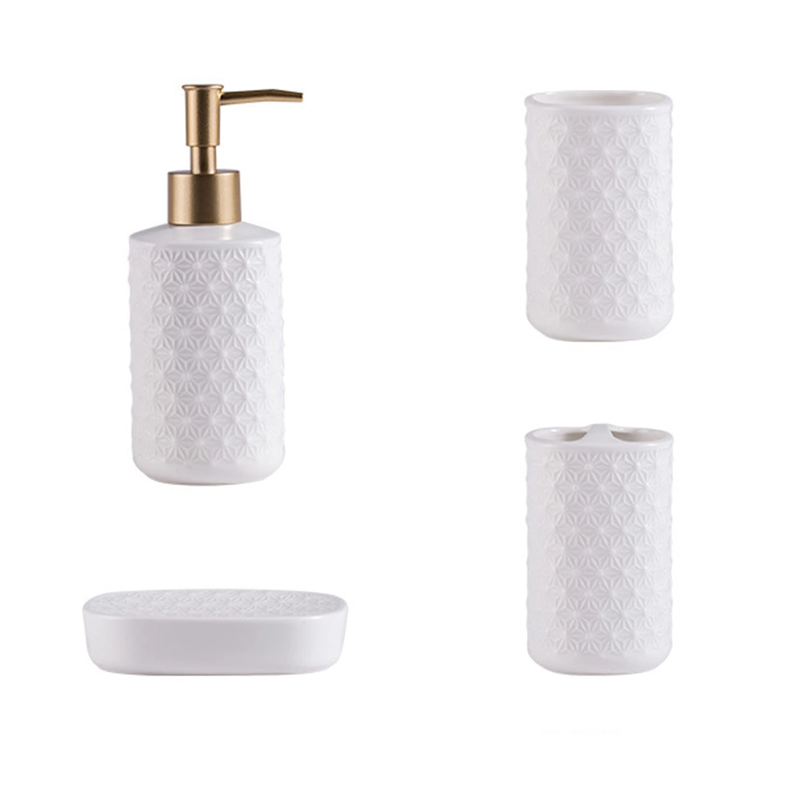 white-ceramic-bathroom-accessories-in-bulk-with-embossed-texture-1
