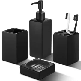 Modern Bathroom Set Wholesale, Ceramic Bath Accessories Bulk