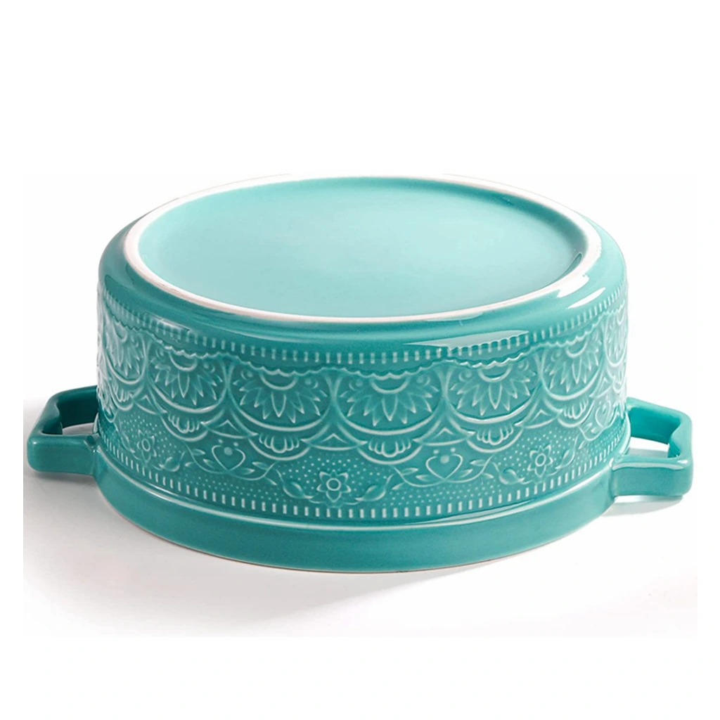 turquoise-wholesale-casserole-dish-with-lid-ceramic-bakeware-2
