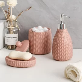 Wholesale 5-Piece Ceramic Bathroom Set Factory Direct Supply