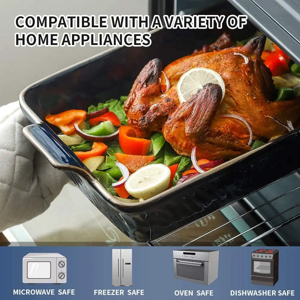 Custom-Dark-Blue-Casserole-Dishes-for-Oven,-Ceramic-Kitchen-Bakeware-Wholesale